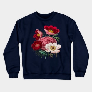 Bouquet of peonies Crewneck Sweatshirt